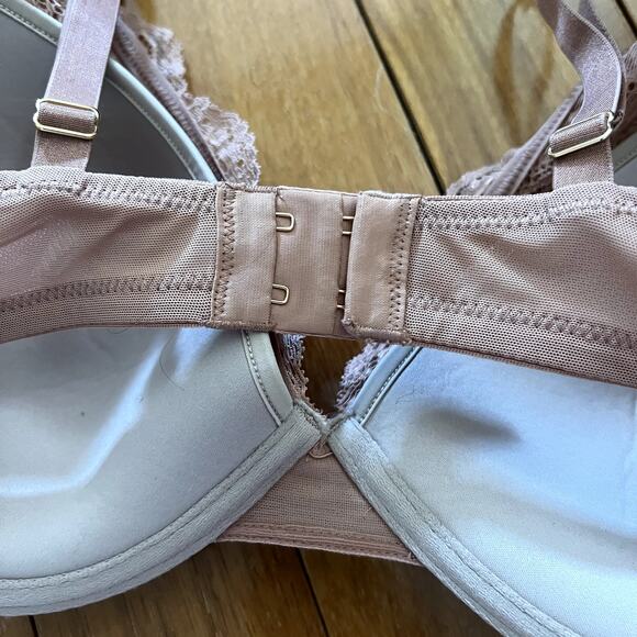 ThirdLove Dark Tan Lace Contour Plunge Bra Size 32F - Picture 5 of 7